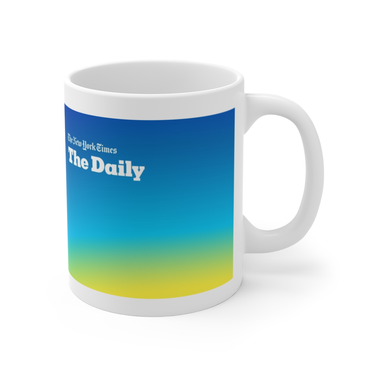 The Daily White Mug