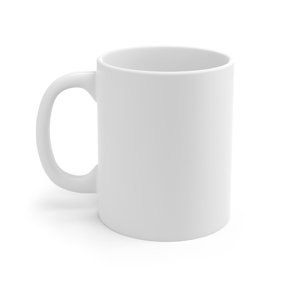 The Daily "Hmm..." White Mug - alternate angle 2, merchandise
