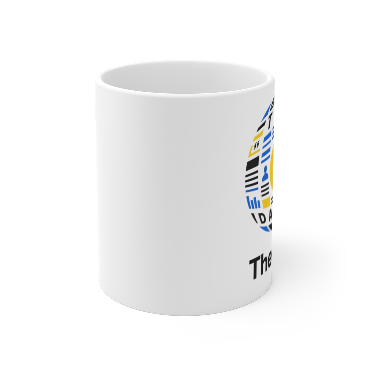 The Daily Name Subtly Worked Into The Globe Mug - alternate angle 1, merchandise